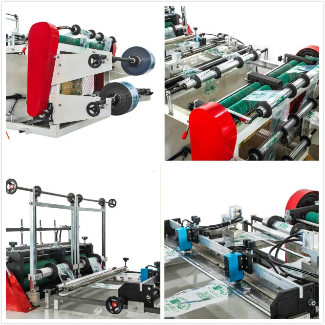 PVC PE Arc Shape Sealing Bag Making Machine
