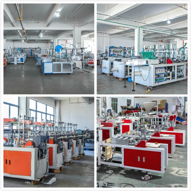 PVC PE Arc Shape Sealing Bag Making Machine