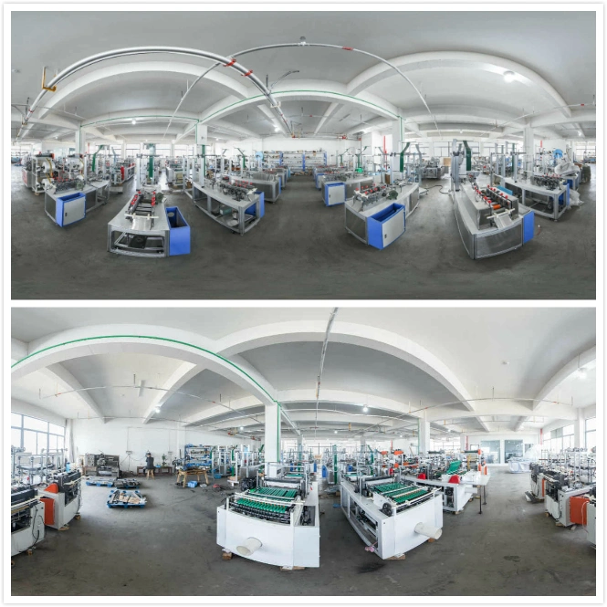 PVC PE Arc Shape Sealing Bag Making Machine