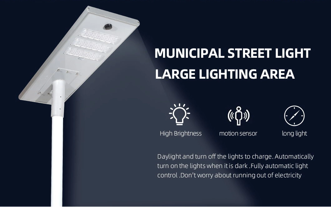 고 휘도 헤어진 설계 400 와트 LED 태양 가로등