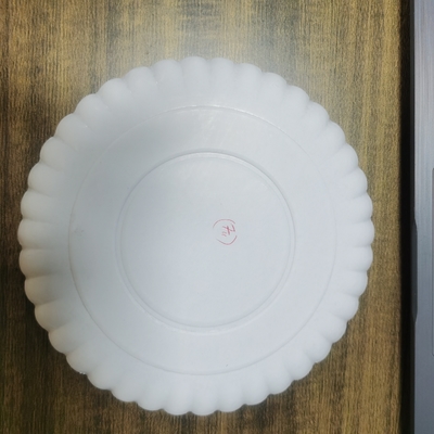 pla 페이를 코팅하는 것에 의한 영화와 제도지 접시 기계 상이한 모양 색동 종이 컵 접시 다른 소재