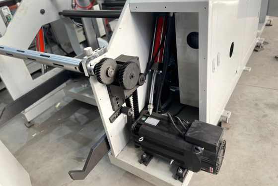 Haijing 스티커 상표 Flexo 인쇄기 1color 종이 뭉치 50HZ