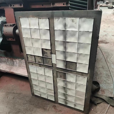 15KW 모터는 오목 기계 38 크롬 몰리브덴 알루미늄 55m을 엠보싱 처리합니다