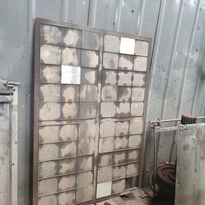 합금 강 미끄럼 베어링은 기계 HJ1100 4KW 모터 용접된 오목을 엠보싱 처리합니다