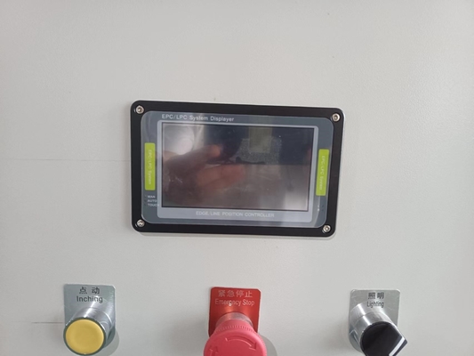 세 서보 기구에 의한 PET 봅프 비 우븐과 HJ-C1600-III 완전 자동 슬리팅 리와인더 기계