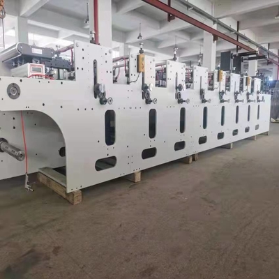 Machine#380V 50HZ에게 네 컬러 플렉서 인쇄기 220V를 만들어주는 HJ 6-600 플렉소 종이 쇼핑 가방