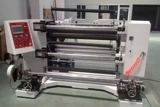 리와인더 기계 알루미늄 호일 120m/Min을 길게 베는 PE 층상 필름