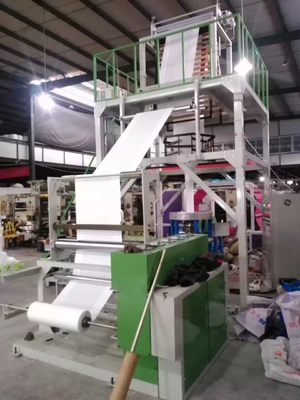 작은 플라스틱 HDPE 단분자층 압출기 기계 단일 스크류