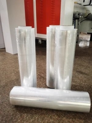 5 층 박막 압출기 기계는 ＬＤＰＥ CPE TPE를 위한 3 층 고속도를 던졌습니다
