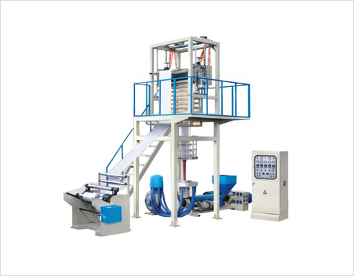HDPE PE 블로운 필름 압출 기계류는 스크류 3 단계를 선발합니다