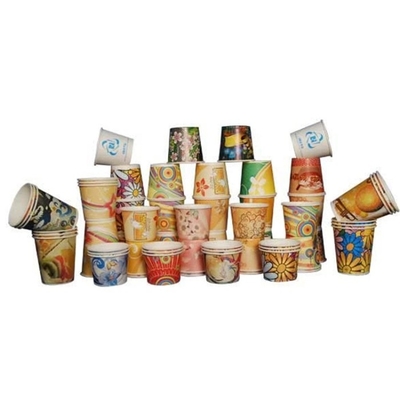 70-90 PC / 민 일회용 종이 유리 제조 기계