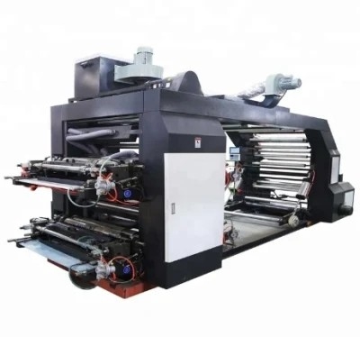 포장 봉지 Printing#8 컬러 종이 플렉서 인쇄기 4 컬러 10-120m/Min을 위한고 정밀도 플렉서 인쇄기