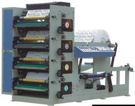 고속 상표 Flexo 인쇄기, Anilox 롤러, IR 건조기, UV 와니스를 가진 220V Flexo 상표 인쇄기 380V