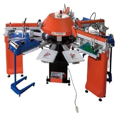 고성능 SPG-156/10 자동 T 셔츠 스크린 프린터, 1200mm 1600mm T 셔츠 스크린 인쇄 기계 1400mm