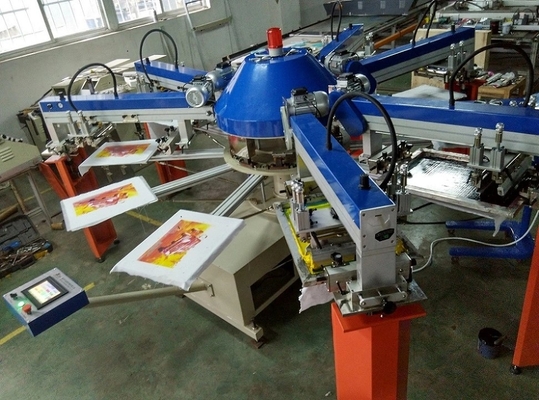 고성능 SPG-156/10 자동 T 셔츠 스크린 프린터, 1200mm 1600mm T 셔츠 스크린 인쇄 기계 1400mm