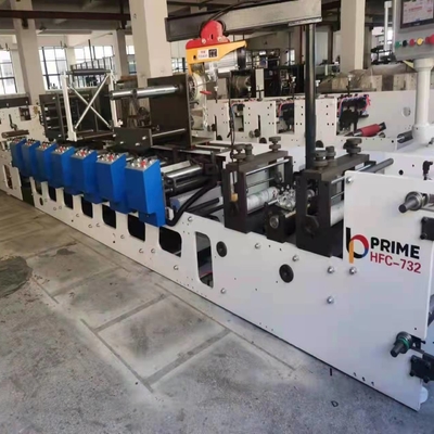 7.5KW 380V 고속도 플렉서 인쇄기 10-80m/Min