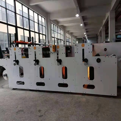 7.5KW 380V 고속도 플렉서 인쇄기 10-80m/Min
