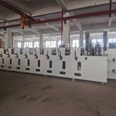 7.5KW 380V 고속도 플렉서 인쇄기 10-80m/Min
