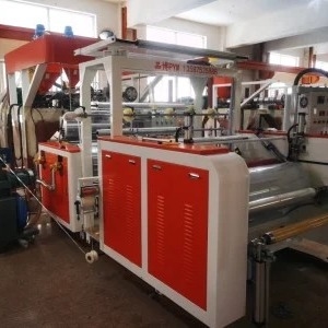 5 층 박막 압출기 기계는 ＬＤＰＥ CPE TPE를 위한 3 층 고속도를 던졌습니다