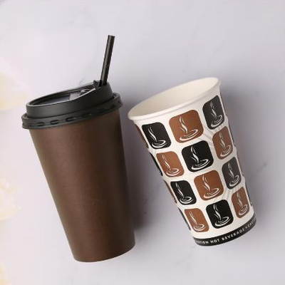 자동 크라프트지 종이컵 기계 380g / M2 16OZ 고속도